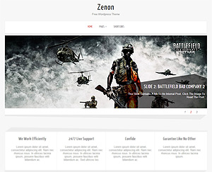 Zenon Lite Free Wordpress Theme